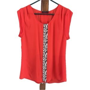 THML Red and Black blouse, Small